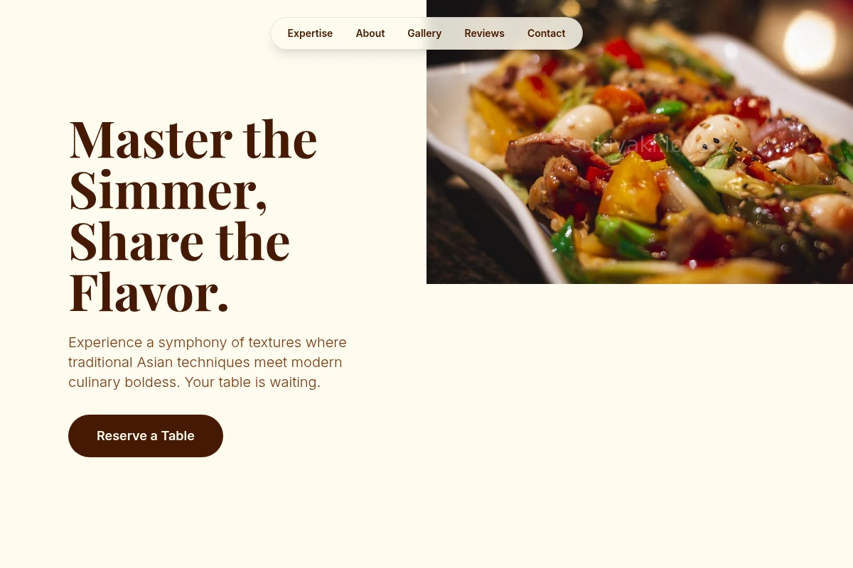 Kitchen Asian Fusion Food