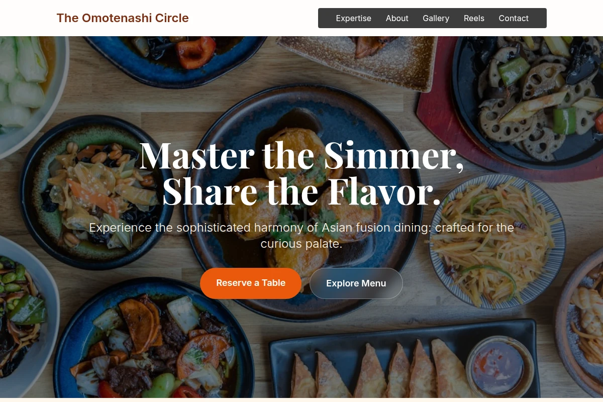 Sear Asian Fusion Food