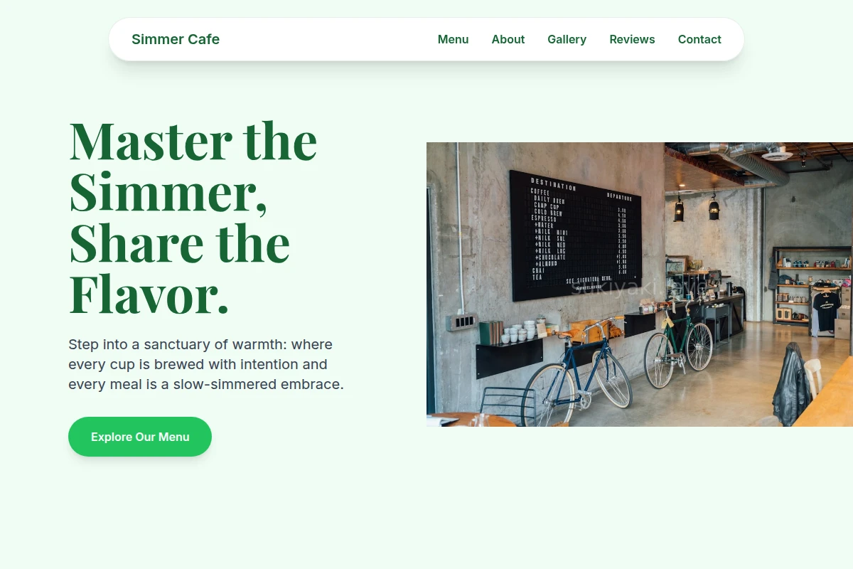Simmer Cafe