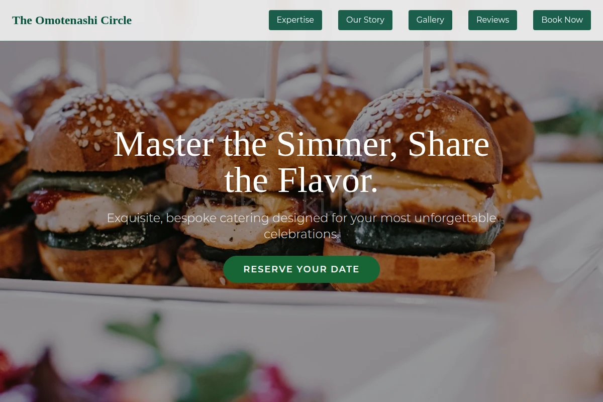 Boutique Catering