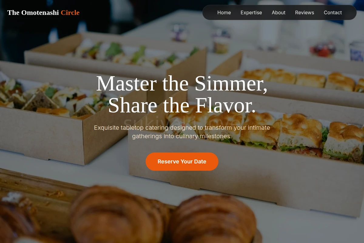 Tabletop Catering
