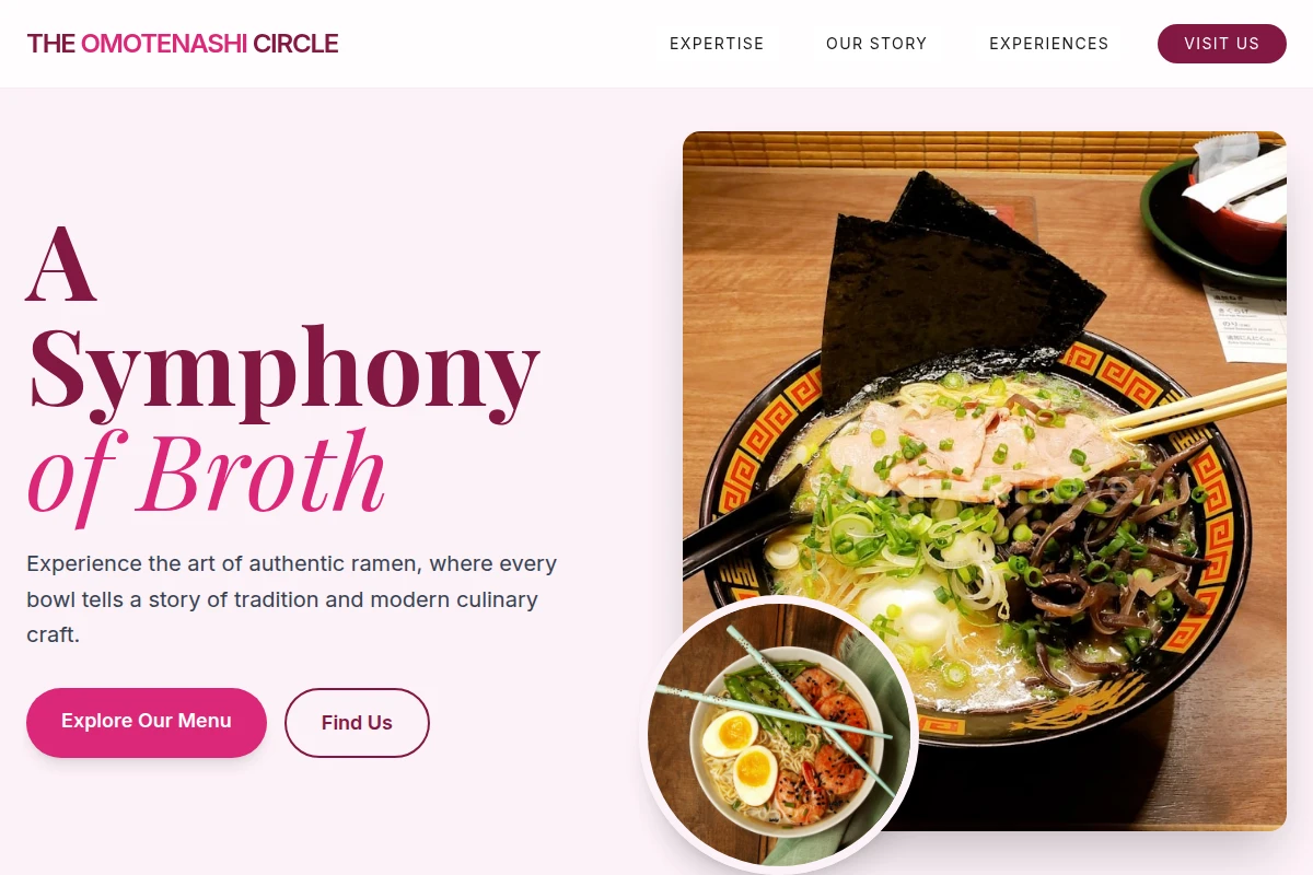 Contemporary Ramen