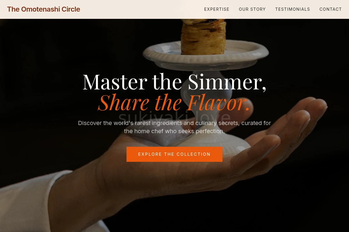 Taste Specialty Food