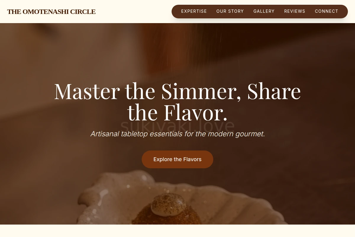 Tabletop Specialty Food