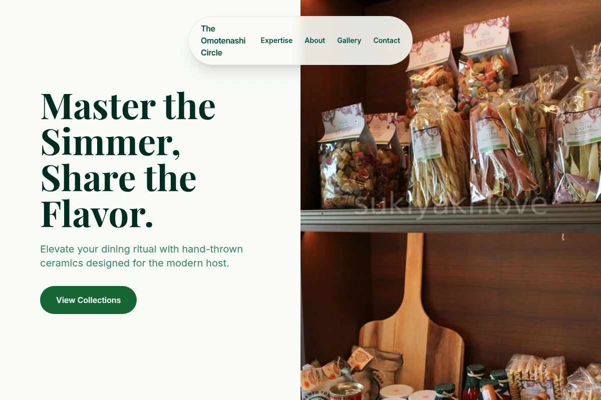 Ceramic Specialty Food