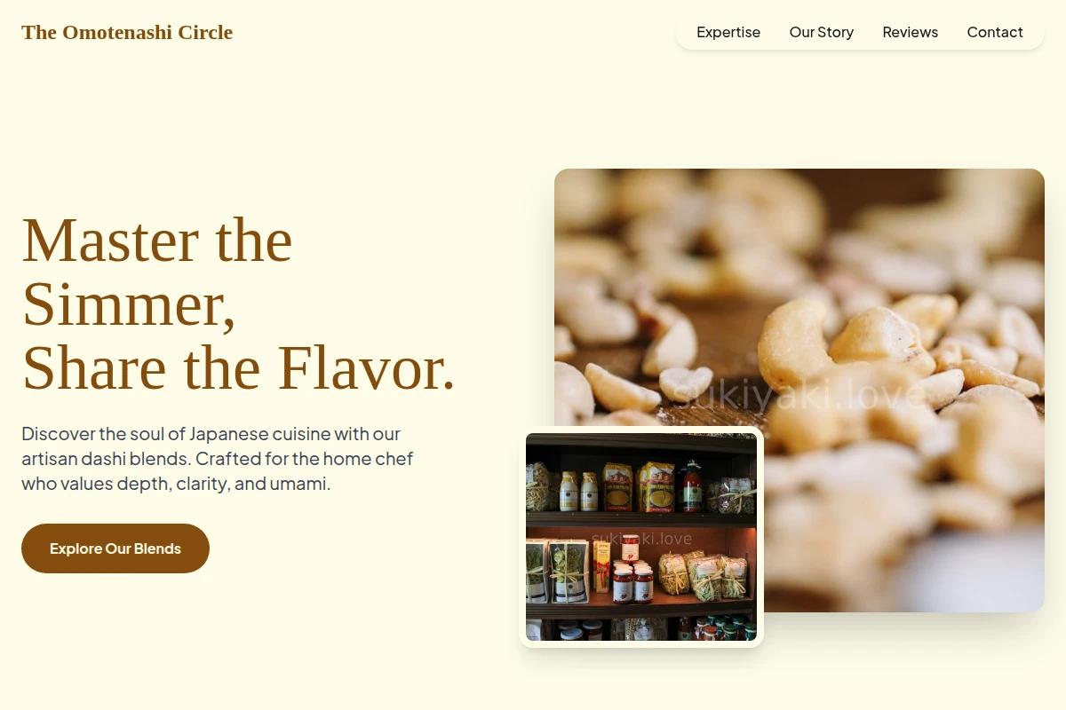 Dashi Specialty Food